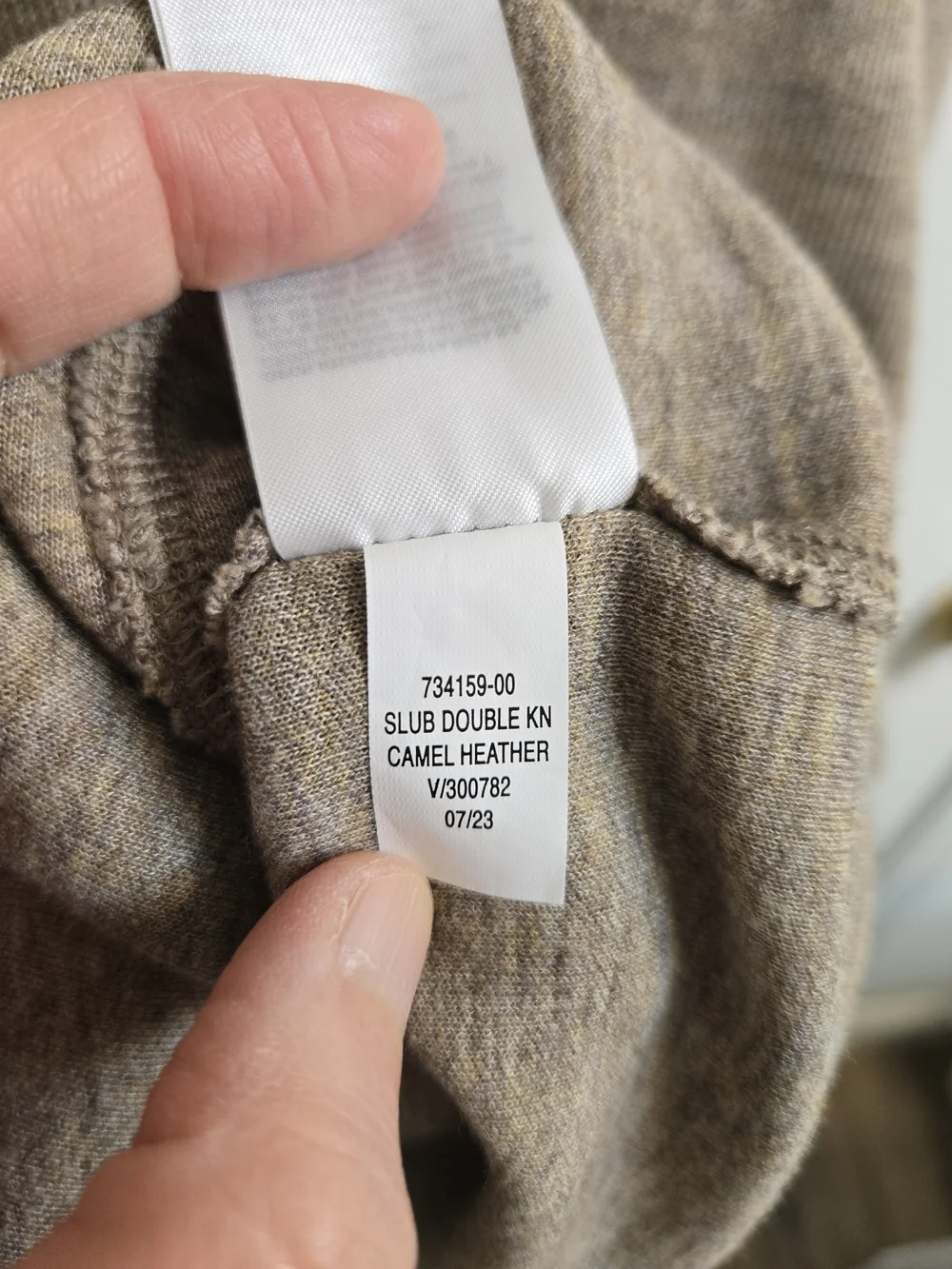 Banana Republic Men's Crewneck Sweater - Taupe Heather, Size L, NWT